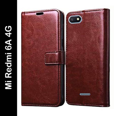 Casotec Flip Cover for Mi Redmi 6A