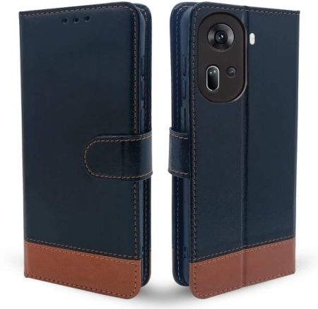 SESS XUSIVE Flip Cover for Oppo Reno 11 5G -Dual-Color ...