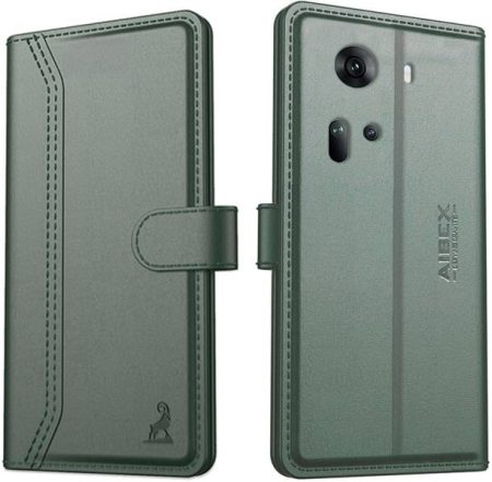 AIBEX Flip Cover for Oppo Reno 11 5G |Vegan PU Leather ...