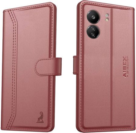 AIBEX Flip Cover for Xiaomi Redmi 13C / Poco C65|Vegan ...