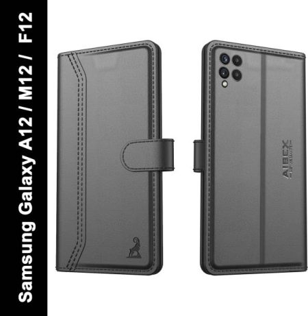 AIBEX Flip Cover for Samsung Galaxy A12 / Samsung Galax...