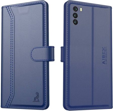 AIBEX Flip Cover for Poco M3|Vegan PU Leather |Foldable...