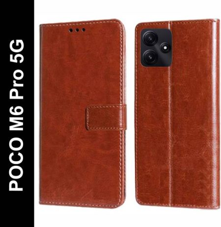 Wynhard Flip Cover for POCO M6 Pro 5G