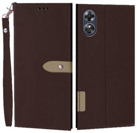 Krofty Flip Cover for OPPO A17