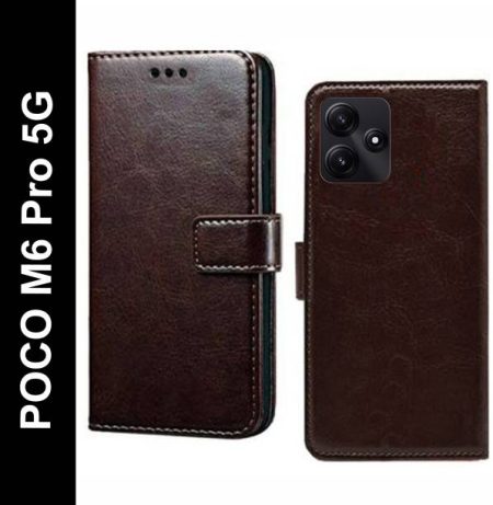 Wynhard Flip Cover for POCO M6 Pro 5G