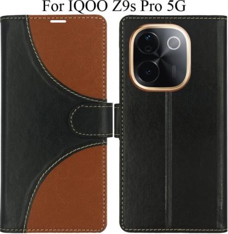 MAXSHOPY Flip Cover for IQOO Z9s Pro 5G, Vivo T3 Pro 5G