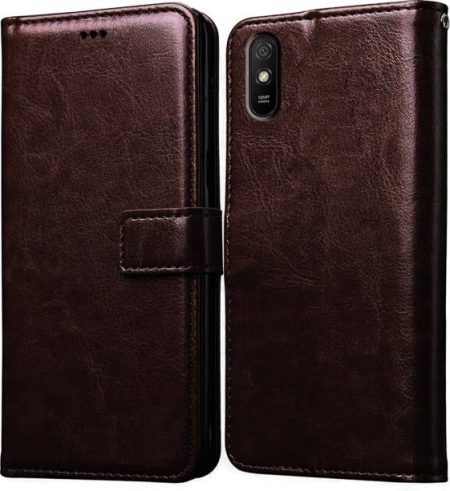 Casotec Flip Cover for Mi Redmi 9A, Mi Redmi 9i