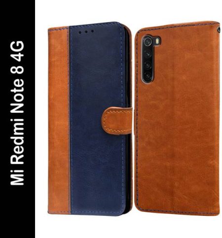 Casotec Flip Cover for Mi Redmi Note 8