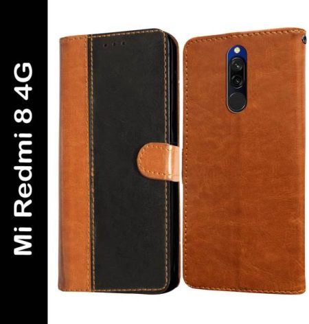 Casotec Flip Cover for Mi Redmi 8