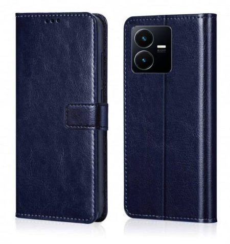 Flocculent Flip Cover for Vivo Y22