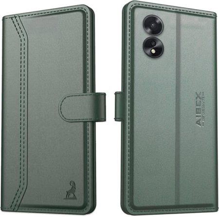 AIBEX Flip Cover for Oppo A18 4G / Oppo A38 4G|Vegan PU...