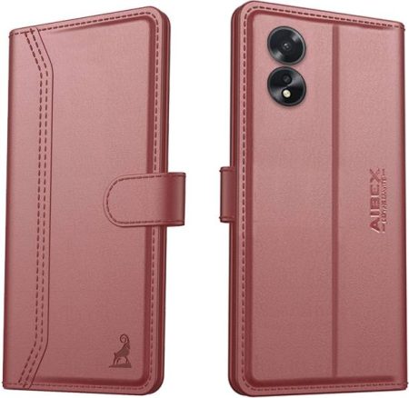AIBEX Flip Cover for Oppo A18 4G / Oppo A38 4G|Vegan PU...
