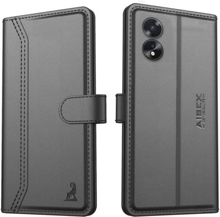 AIBEX Flip Cover for Oppo A18 4G / Oppo A38 4G|Vegan PU...