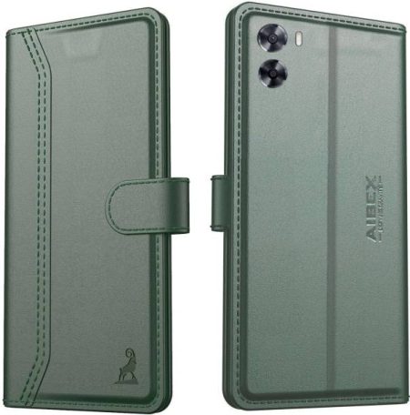 AIBEX Flip Cover for Oppo A57 4G (2022) / Oppo A77S / O...