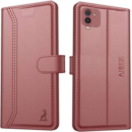 AIBEX Flip Cover for Samsung Galaxy A03|Vegan PU Leathe...