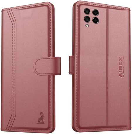 AIBEX Flip Cover for Samsung Galaxy M53 5G|Vegan PU Lea...