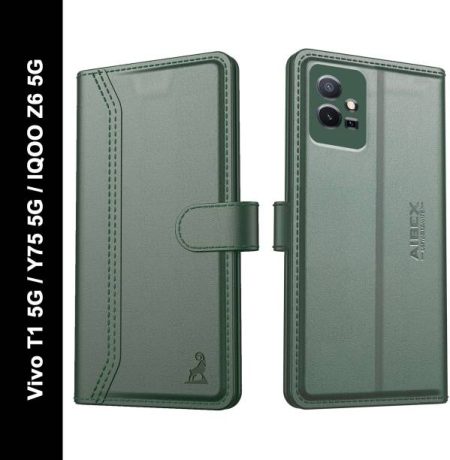 AIBEX Flip Cover for Vivo T1 5G / Vivo Y75 5G / iQOO Z6...