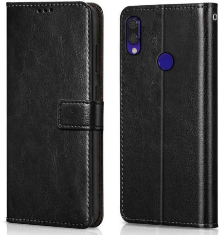LOGELI Flip Cover for Mi Redmi Note 7