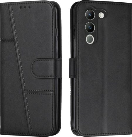FoneShield Flip Cover for Vivo Y200 5G| Premium Leather...