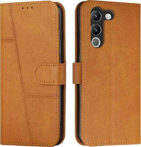 FoneShield Flip Cover for Vivo Y200 5G| Premium Leather...