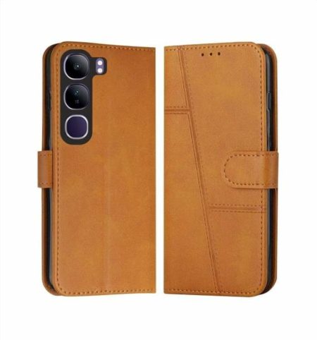 FoneShield Flip Cover for Vivo Y29 5G|Premium Leather M...