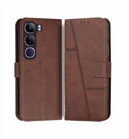 FoneShield Flip Cover for Vivo Y300 5G| Premium Leather...