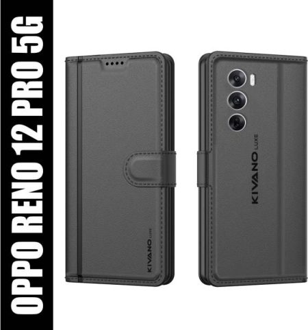 KIVANO LUXE Flip Cover for Oppo Reno 12 Pro 5G