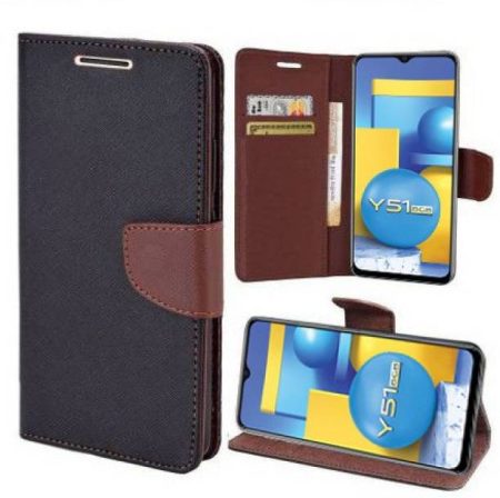 Fresca Flip Cover for Vivo Y51 2020, Vivo Y51A, Vivo Y3...