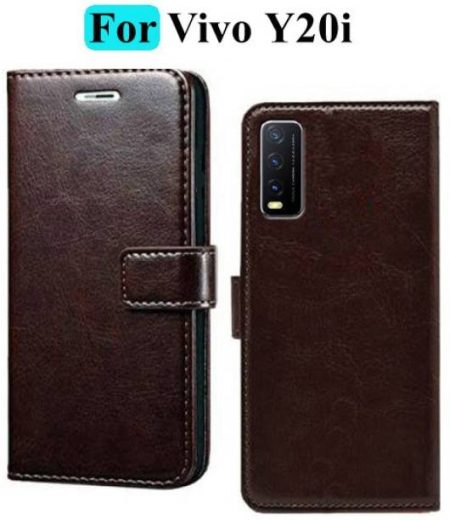 Mashgul Flip Cover for Vivo Y20, Vivo Y20i, Vivo Y20A, ...