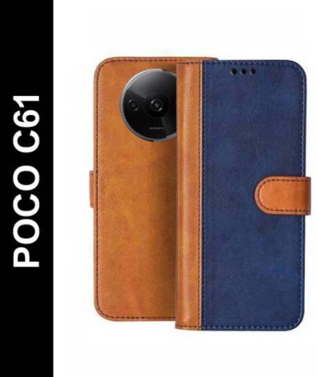 Nuvak Flip Cover for POCO C61