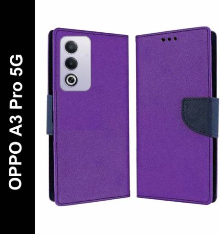Wristlet Flip Cover for OPPO A3 Pro 5G
