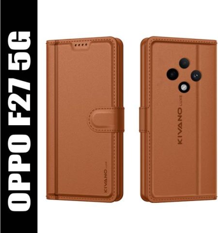 KIVANO LUXE Flip Cover for Oppo F27 5G