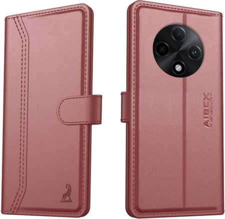 AIBEX Flip Cover for Oppo F27 Pro+ 5G|Vegan PU Leather ...