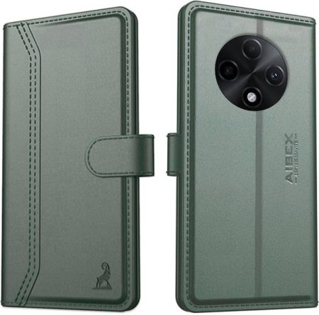 AIBEX Flip Cover for Oppo F27 Pro+ 5G|Vegan PU Leather ...