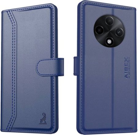 AIBEX Flip Cover for Oppo F27 Pro+ 5G|Vegan PU Leather ...