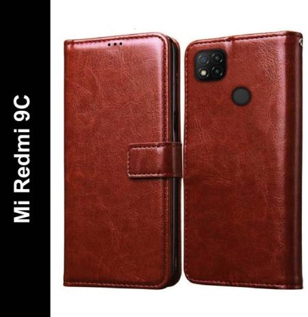 Casotec Flip Cover for Mi Redmi 9, Mi Redmi 9C, Mi Redm...