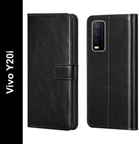 Flocculent Flip Cover for Vivo Y20, Vivo Y20i, Vivo Y20...