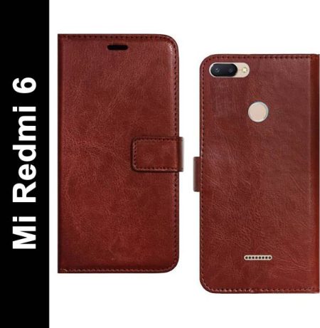 Spicesun Flip Cover for Mi Redmi 6
