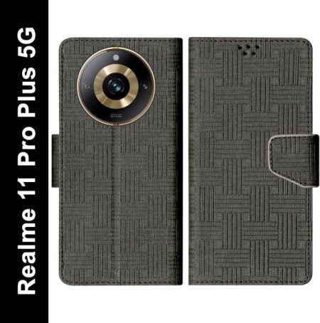SBMS Flip Cover for Realme 11 Pro 5G, Realme 11 Pro Plu...