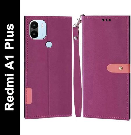 Wynhard Flip Cover for POCO C50, POCO C51, Redmi A1 Plu...