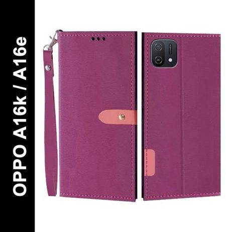 Wynhard Flip Cover for OPPO A16k, OPPO A16e