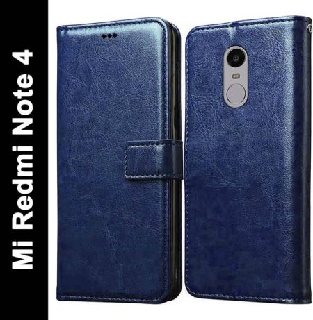Casotec Flip Cover for Mi Redmi Note 4