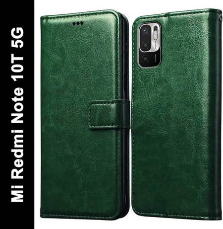 Casotec Flip Cover for Mi Redmi Note 10T 5G