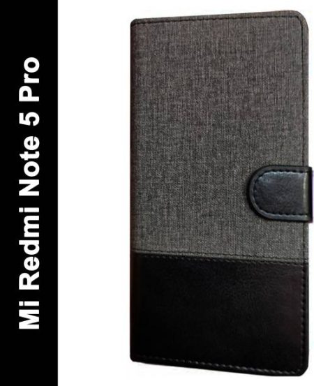 Spicesun Flip Cover for Mi Redmi Note 5 Pro