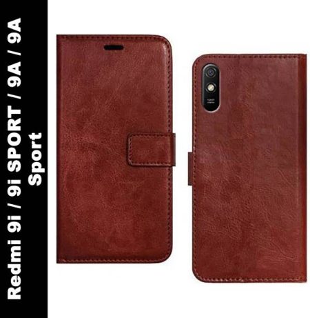 Wynhard Flip Cover for Mi Redmi 9A, Mi Redmi 9i, Redmi ...