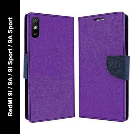 Krumholz Flip Cover for Mi Redmi 9A, Mi Redmi 9i, Redmi...