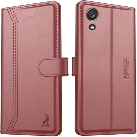 AIBEX Flip Cover for Samsung Galaxy A03 Core|Vegan PU L...