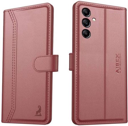 AIBEX Flip Cover for Samsung Galaxy A05s |Vegan PU Leat...