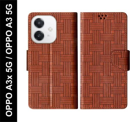SBMS Flip Cover for OPPO A3x 5G / OPPO A3 5G Back Cover...