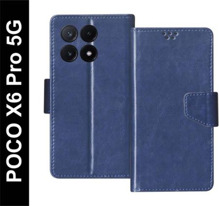 SBMS Flip Cover for POCO X6 Pro 5G